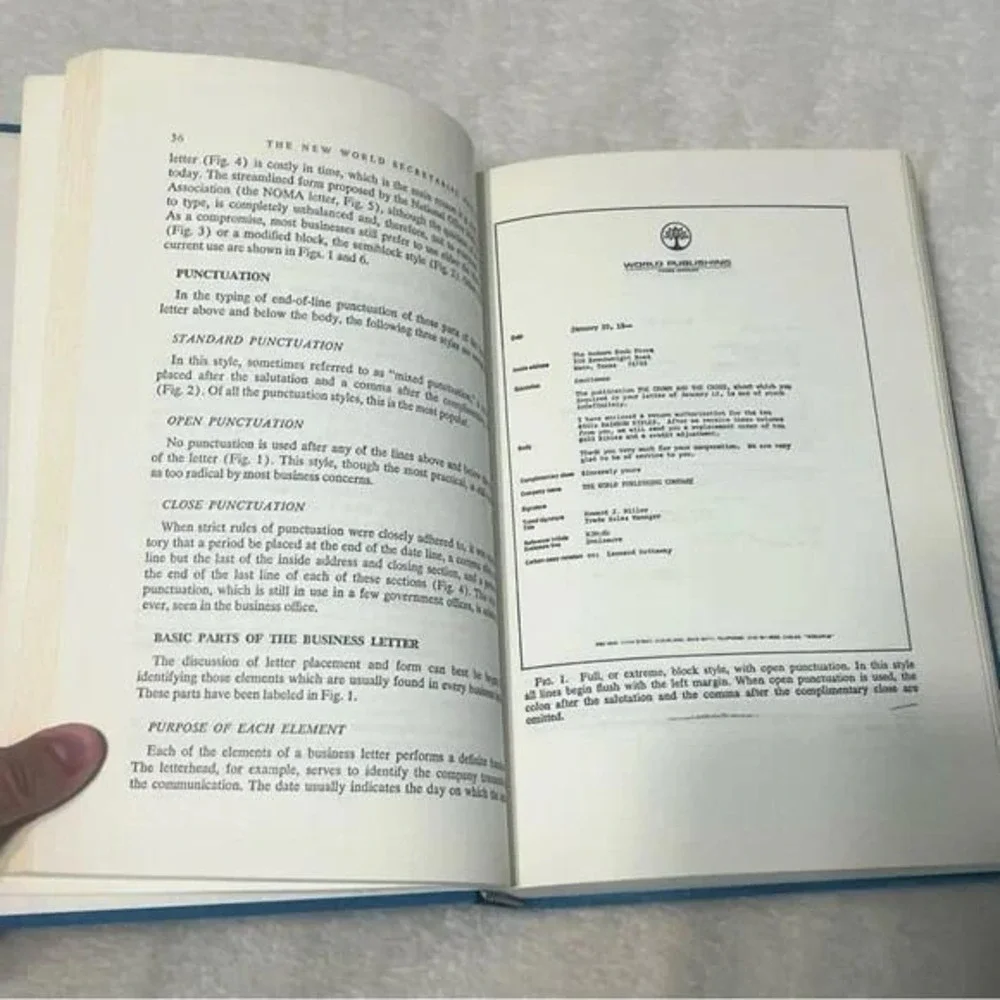 The New World Secretarial Handbook Compact Desk Edition AE Klein PhD Vintage